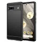 Калъф за Google Pixel 7a - Carbon Silicone - Черен