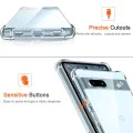 Калъф за Google Pixel 7a - Удароустойчив Прозрачен Силиконов - Прозрачен