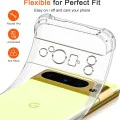 Калъф за Google Pixel 8 Pro - Удароустойчив Прозрачен Силиконов - Прозрачен