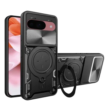 Калъф за Google Pixel 9 / 9 Pro - CamGuard Pro - черен