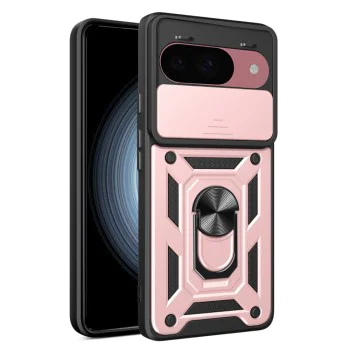 Калъф за Google Pixel 9 / 9 Pro - CamShield Series - Rose Gold