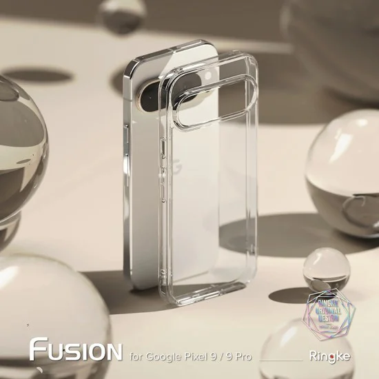 Калъф за Google Pixel 9 / 9 Pro - Ringke Fusion - Clear