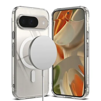 Калъф за Google Pixel 9 / 9 Pro - Ringke Fusion MagSafe - Clear