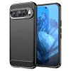 Калъф за Google Pixel 9 Pro / 9 - Carbon Silicone - Черен