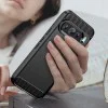 Калъф за Google Pixel 9 Pro / 9 - Carbon Silicone - Черен