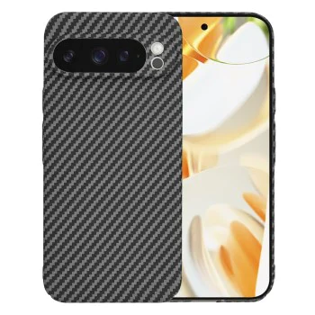 Калъф за Google Pixel 9 Pro - Carbonite FiberShell - Черен