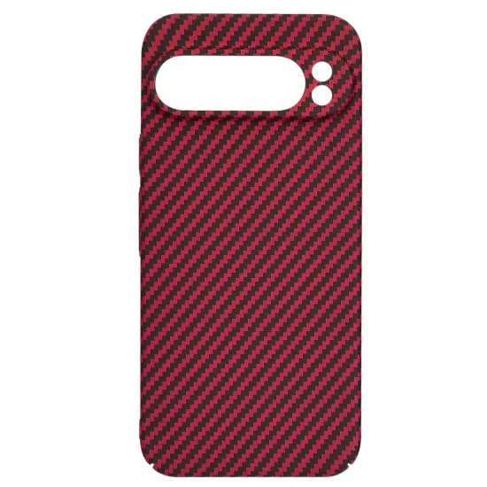 Калъф за Google Pixel 9 Pro - Carbonite FiberShell - Червен