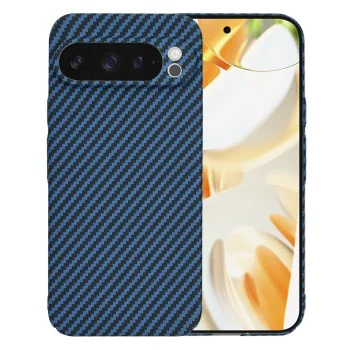 Калъф за Google Pixel 9 Pro - Carbonite FiberShell - Cyan