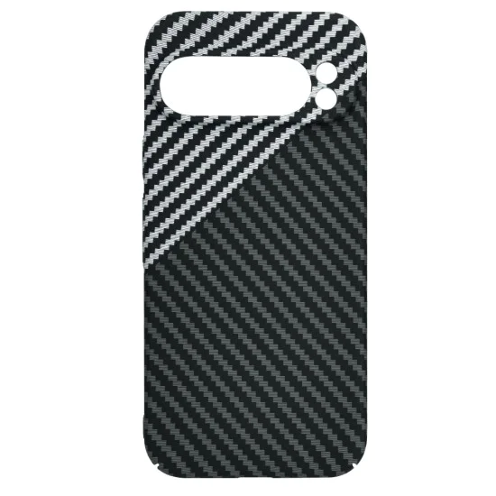 Калъф за Google Pixel 9 Pro - Carbonite FiberShell - Stealth Gray
