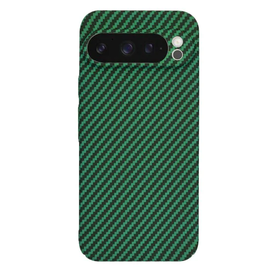 Калъф за Google Pixel 9 Pro - Carbonite FiberShell - Зелен