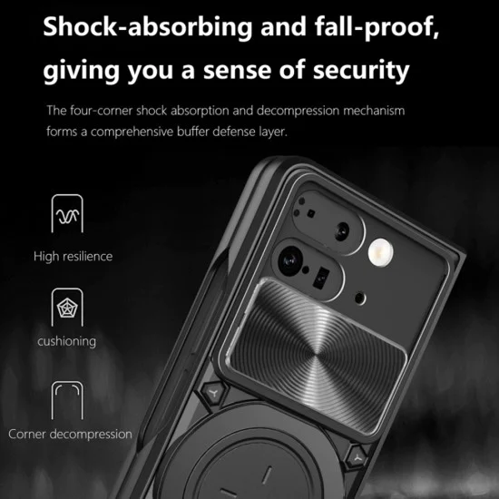 Калъф за Google Pixel 9 Pro Fold - CamGuard Pro - Rose Gold
