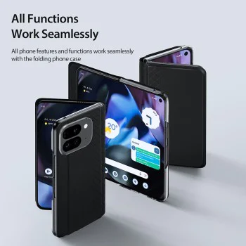 Калъф за Google Pixel 9 Pro Fold - Dux Ducis Bril - Розов