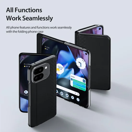 Калъф за Google Pixel 9 Pro Fold - Dux Ducis Bril - Розов