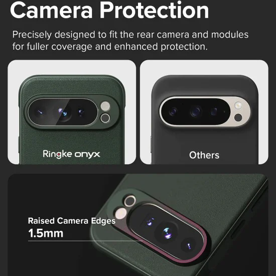 Калъф за Google Pixel 9 Pro - Ringke Onyx MagSafe - Тъмно зелен
