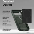 Калъф за Google Pixel 9 Pro - Ringke Onyx MagSafe - Тъмно зелен