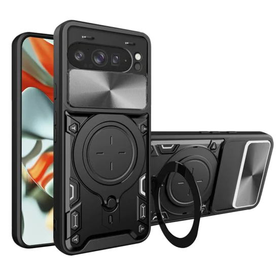 Калъф за Google Pixel 9 Pro XL - CamGuard Pro - черен