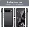 Калъф за Google Pixel 9 Pro XL - Carbon Silicone - Blue