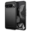 Калъф за Google Pixel 9 Pro XL - Carbon Silicone - Черен