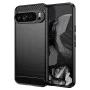 Калъф за Google Pixel 9 Pro XL - Carbon Silicone - Черен