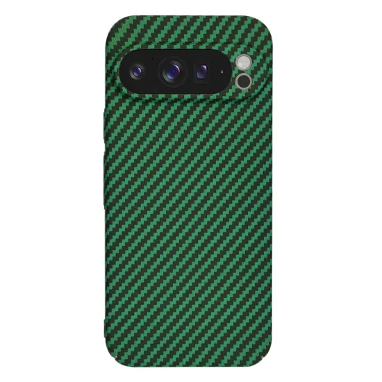 Калъф за Google Pixel 9 Pro XL - Carbonite FiberShell - Зелен
