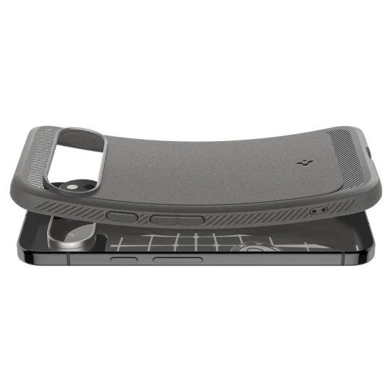 Калъф за Google Pixel 9 Pro XL - Spigen - Rugged Armor - Marble Grey