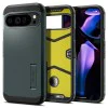 Калъф за Google Pixel 9 Pro XL - Spigen - Tough Armor - Abyss Green