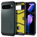 Калъф за Google Pixel 9 Pro XL - Spigen - Tough Armor - Abyss Green