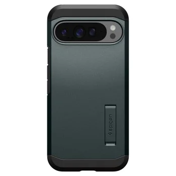 Калъф за Google Pixel 9 Pro XL - Spigen - Tough Armor - Abyss Green