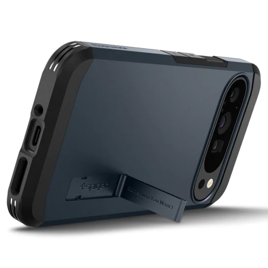 Калъф за Google Pixel 9 Pro XL - Spigen - Tough Armor - Metal Slate