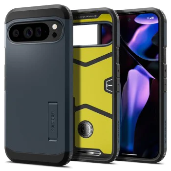 Калъф за Google Pixel 9 Pro XL - Spigen - Tough Armor - Metal Slate
