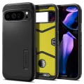 Калъф за Google Pixel 9 Pro XL - Spigen - Tough Armor - черен