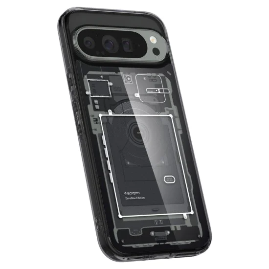Калъф за Google Pixel 9 Pro XL - Spigen - Ultra Hybrid Zero One - Matte Black