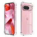 Калъф за Google Pixel 9 - Удароустойчив Прозрачен Силиконов - Прозрачен