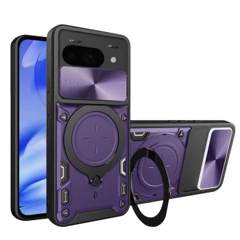 Калъф за Google Pixel 9a - CamGuard Pro - Лилав