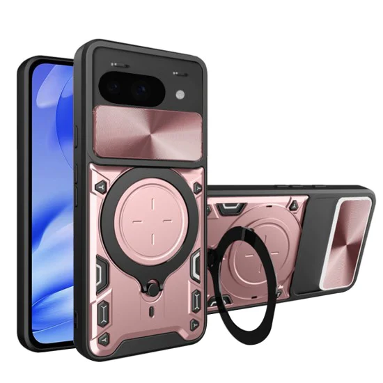 Калъф за Google Pixel 9a - CamGuard Pro - Rose Gold