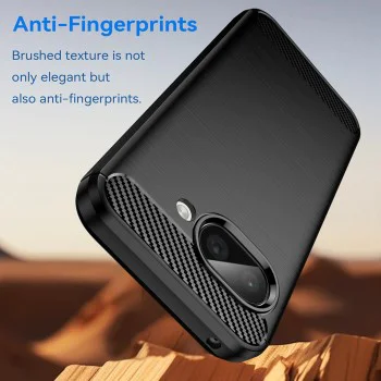 Калъф за Google Pixel 9a - Carbon Silicone - Син