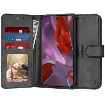 Калъф за Google Pixel 9a - Дневник - Черен