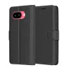 Калъф за Google Pixel 9a - Кожено Протектор - Черен