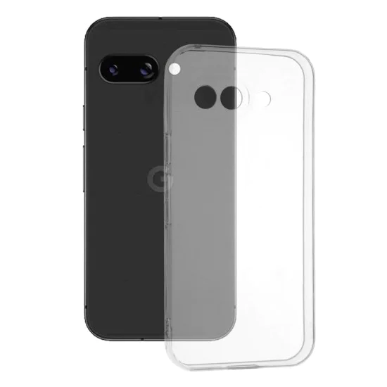 Калъф за Google Pixel 9a - Прозрачен силикон - Прозрачен