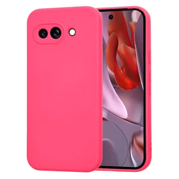 Калъф за Google Pixel 9a - SoftFlex - Hot Pink
