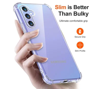 Калъф за Google Pixel 9a - Удароустойчив Прозрачен Силиконов - Прозрачен