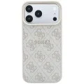 Калъф Guess 4G Embossed Classic MagSafe (GUHMP18LP4MSEGCP) - iPhone 18 Pro / iPhone 17 Pro - Розов