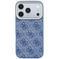 Калъф Guess 4G Embossed Classic MagSafe (GUHMP18XP4MSEGCB) - iPhone 18 Pro Max / iPhone 17 Pro Max - Син