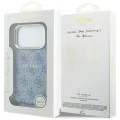 Калъф Guess 4G Embossed Classic MagSafe (GUHMP18XP4MSEGCB) - iPhone 18 Pro Max / iPhone 17 Pro Max - Син