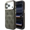 Калъф Guess 4G Embossed Classic MagSafe (GUHMP18XP4MSEGCW) - iPhone 18 Pro Max / iPhone 17 Pro Max - Кафяв