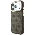 Калъф Guess 4G Embossed Classic MagSafe (GUHMP18XP4MSEGCW) - iPhone 18 Pro Max / iPhone 17 Pro Max - Кафяв