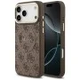 Калъф Guess 4G Embossed Ring Classic Logo MagSafe (GUHMP18LP4MSEGW) - iPhone 18 Pro / iPhone 17 Pro - Кафяв