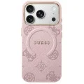 Калъф Guess 4G Embossed Ring Classic Logo MagSafe (GUHMP18XP4MSEGP) - iPhone 18 Pro Max / iPhone 17 Pro Max - Розов