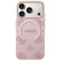 Калъф Guess 4G Embossed Ring Classic Logo MagSafe (GUHMP18XP4MSEGP) - iPhone 18 Pro Max / iPhone 17 Pro Max - Розов