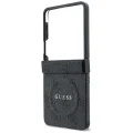Калъф Guess 4G Leather Classic MagSafe (GUHMZF8P4MSEGCK) - Samsung Galaxy Z Flip8 - Черен